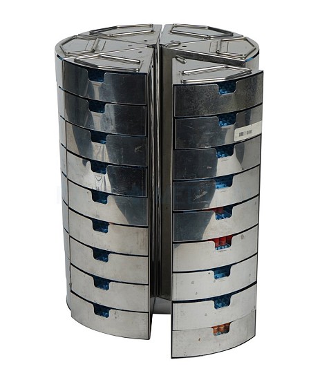 Chrome Circular Drawers Nalgene Priced Individually 